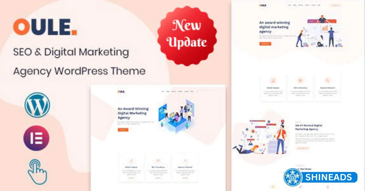 Oule Theme – Digital Marketing Agency WordPress Theme Free Download v2.0.5
