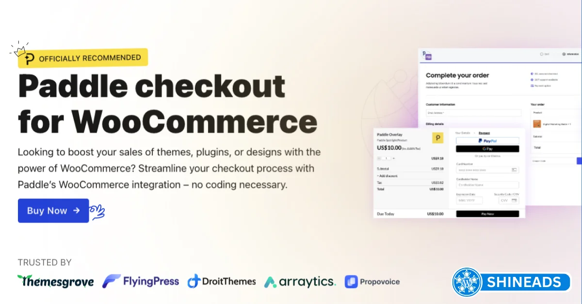 Paddle checkout for WooCommerce Free Download v2.7.1