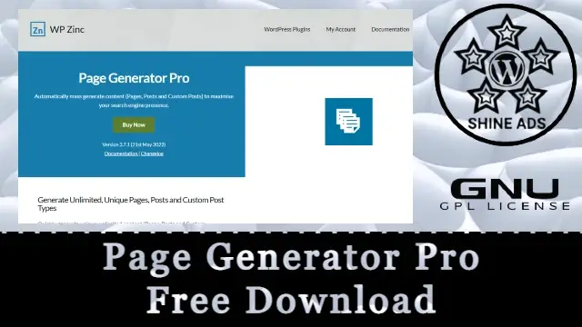 Page Generator Pro Free Download v5.1.9