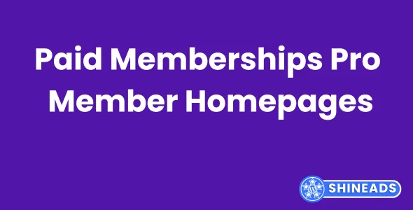 Paid Memberships Pro Member Homepages Free Download v0.3.1