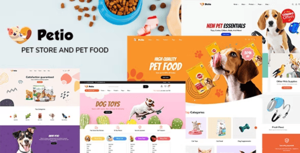 Petio WordPress Theme Free Download v1.3.5