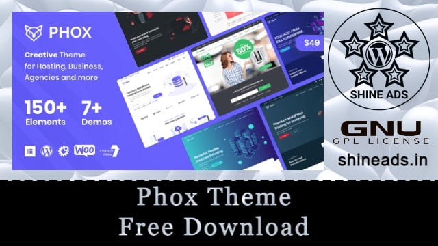 Phox Theme Free Download v2.5.8