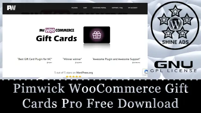 Pimwick WooCommerce Gift Cards Pro Free Download v3.35