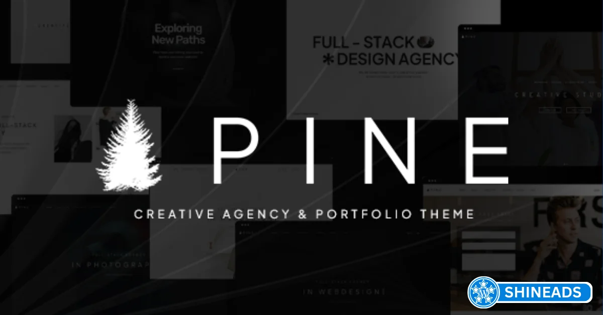 Pine – Creative Agency & Portfolio WordPress Theme  Free Download v1.1.7