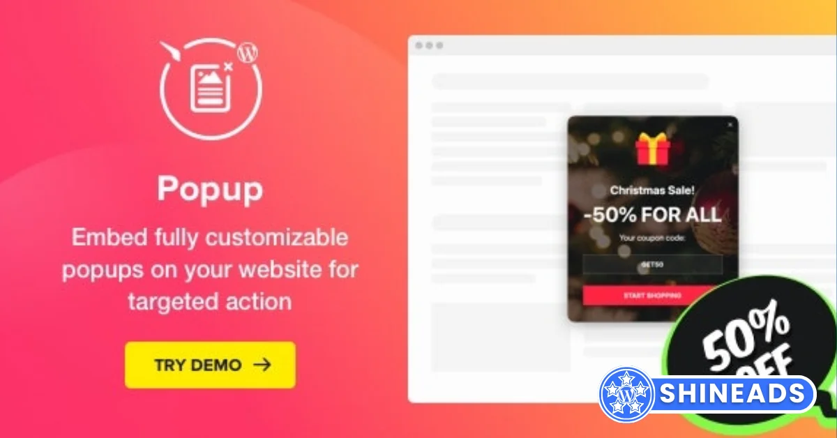 Popup Maker Plugin – WordPress Popup Plugin Free Download v1.22.0