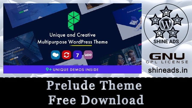 Prelude Theme Free Download v1.30