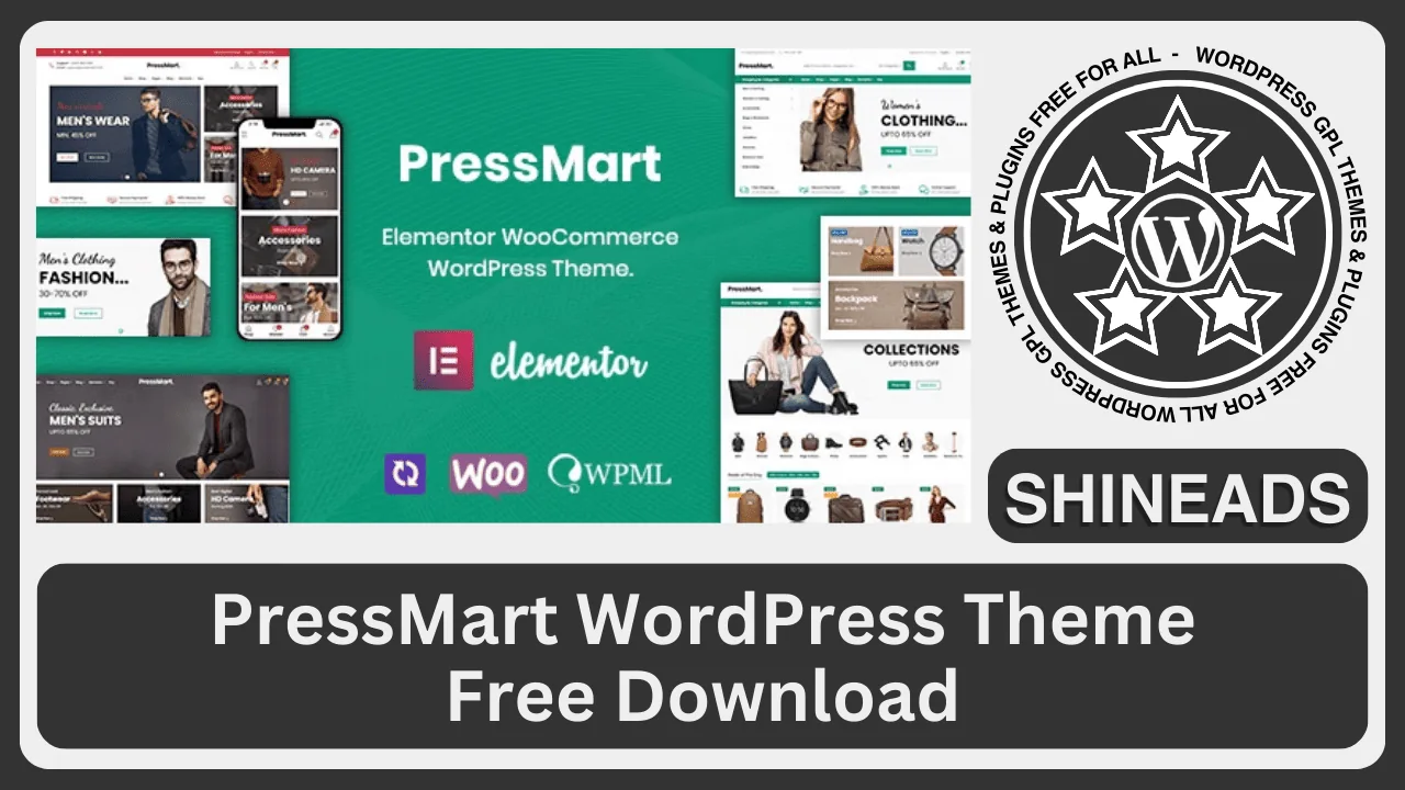 PressMart WordPress Theme Free Download v1.2.21