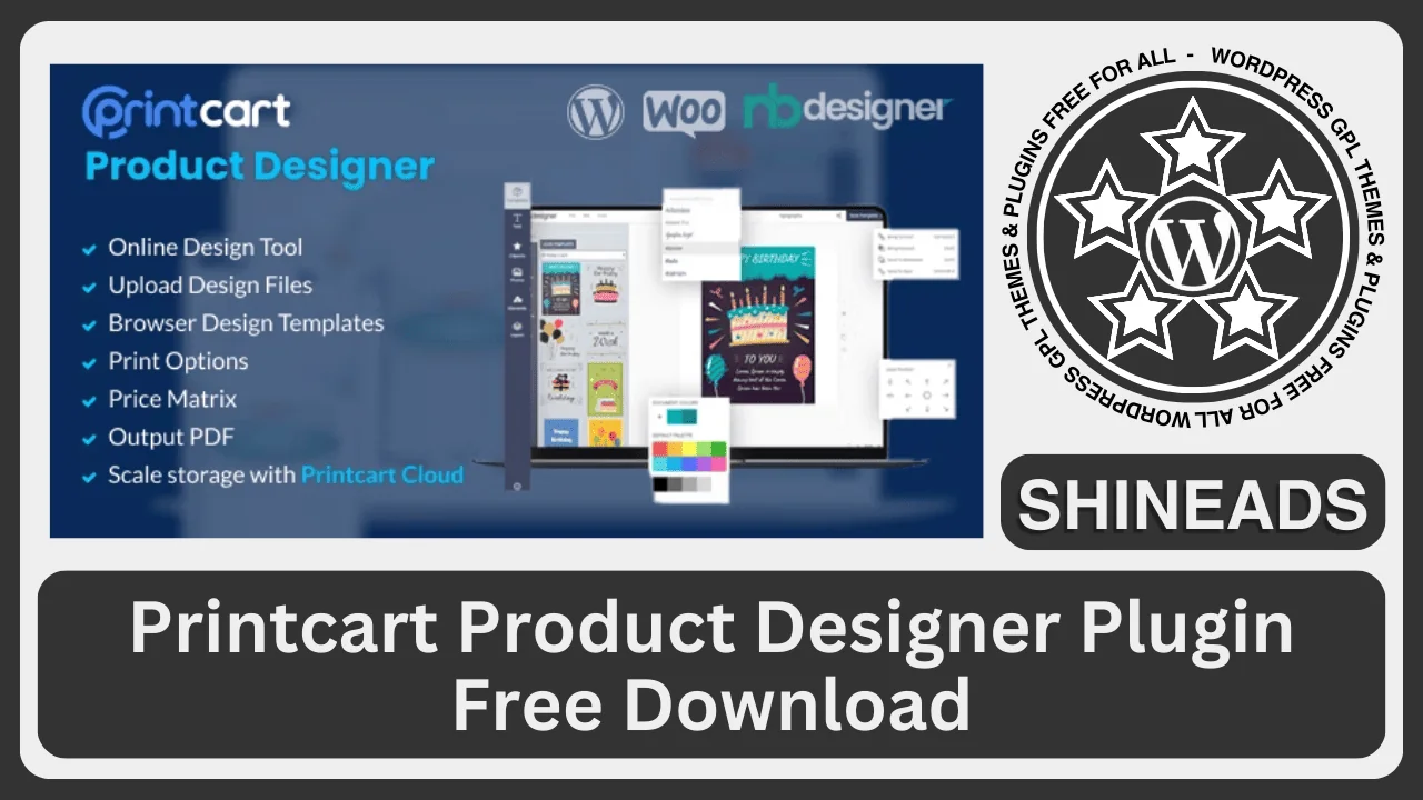 Printcart Product Designer Plugin Free Download v1.2.1