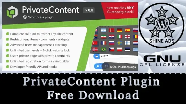 PrivateContent Plugin Free Download v9.2.2