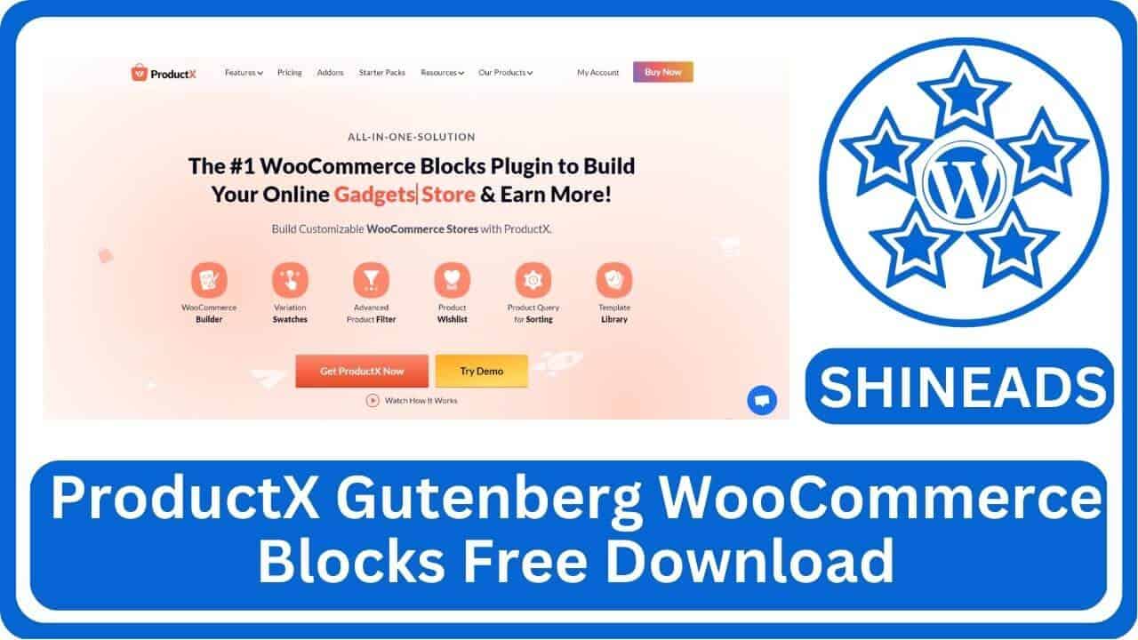 WowStore Pro – ProductX Gutenberg WooCommerce Blocks Free Download v2.2.1