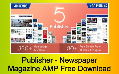 Publisher – Newspaper Magazine AMP Free Download