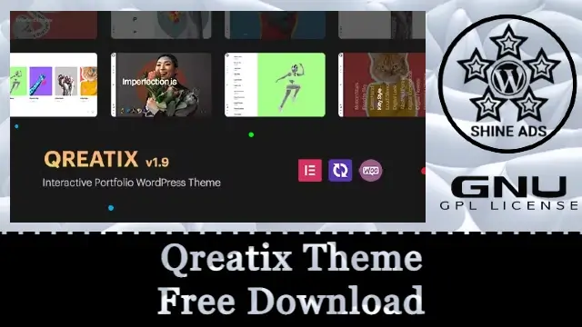 Qreatix Theme Free Download v1.9.4