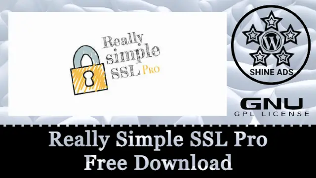 Really Simple SSL Pro Free Download v9.6.0