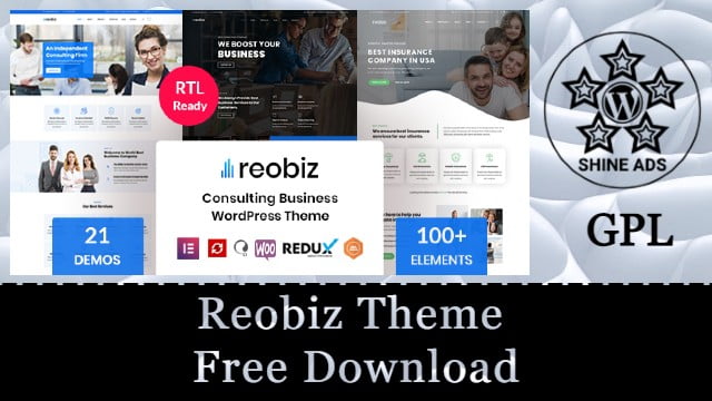 Reobiz Theme Free Download v8.0.1