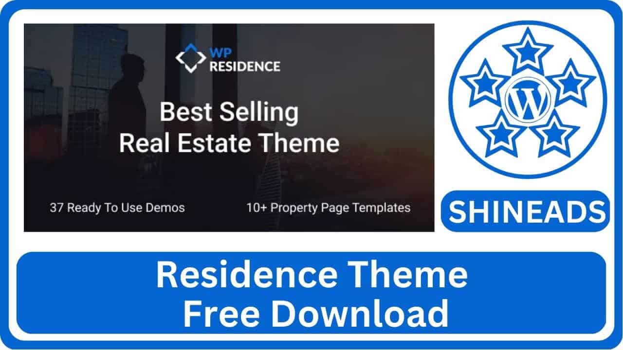 Residence Theme Free Download v5.6.0