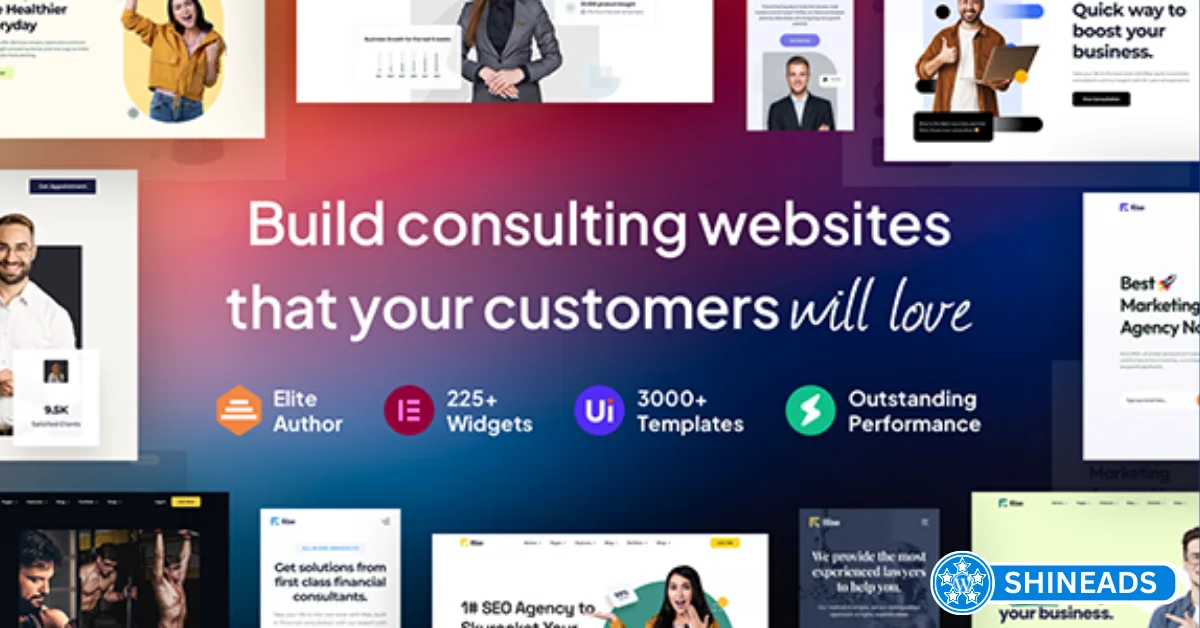 Rise Theme – Business & Consulting WordPress Theme Free Download v4.3.3