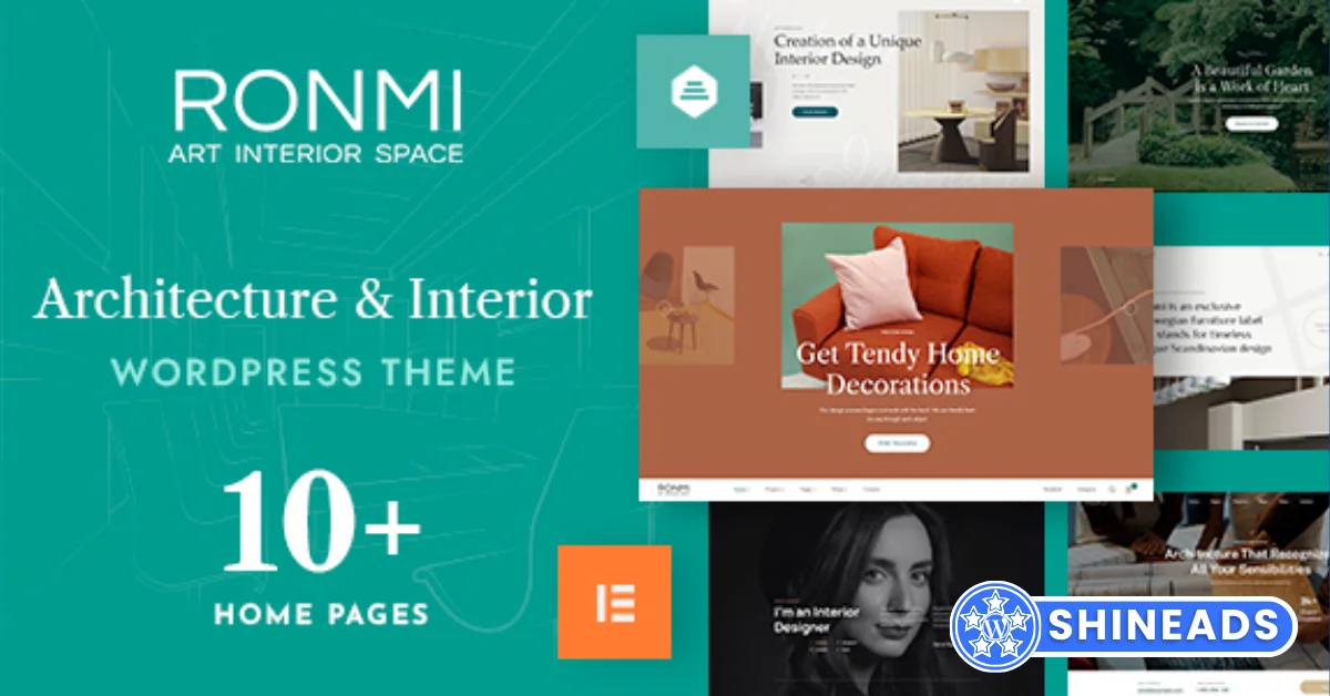 Ronmi Theme – Architecture and Interior Design WordPress Theme Free Download v1.2.12