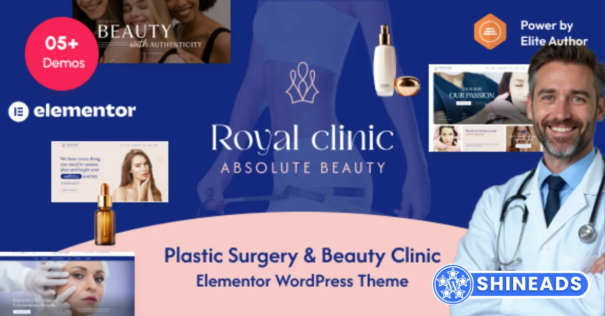 Royal Clinic – Plastic Surgery & Beauty Clinic WordPress Theme  Free Download v1.1.4