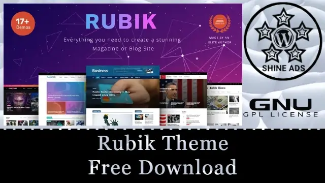 Rubik Theme Free Download v2.9.1