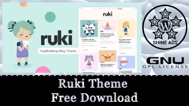Ruki Theme Free Download v1.4.8