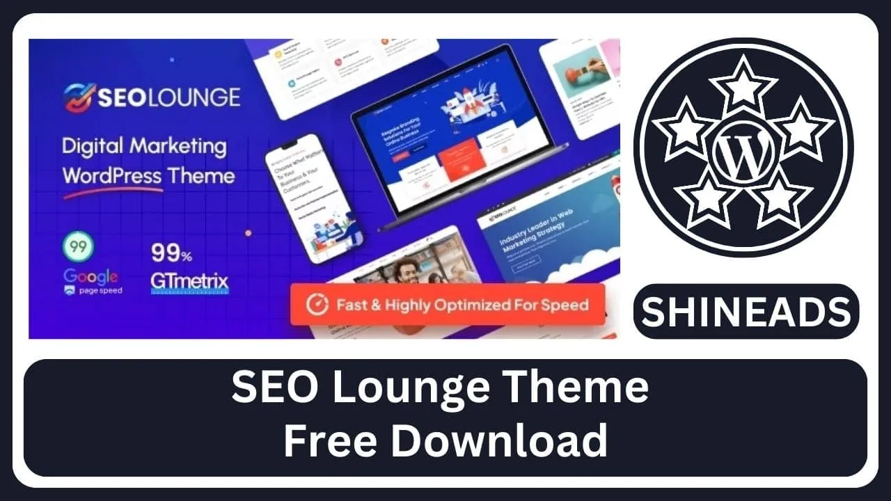 SEO Lounge Theme Free Download v4.0.5