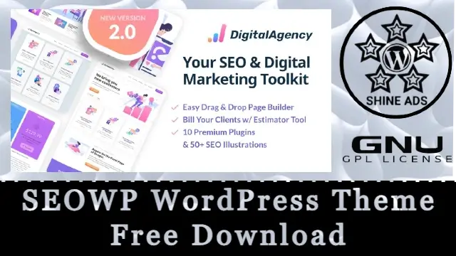 SEOWP WordPress ThemeFree Download Free Download v3.12.2