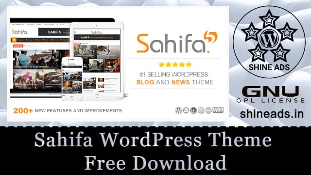 Sahifa WordPress Theme Free Download v5.8.6