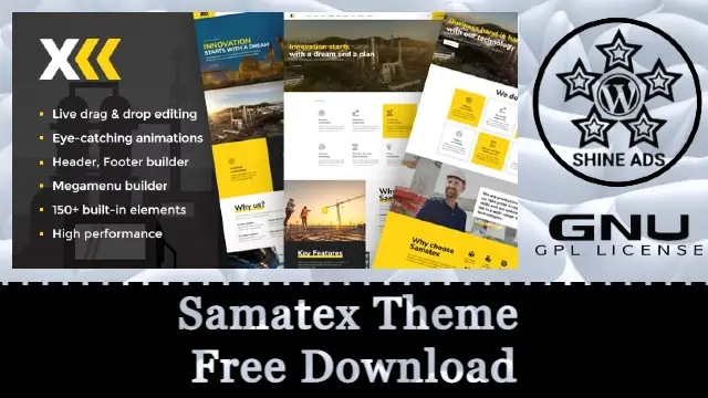 Samatex Theme Free Download v5.1
