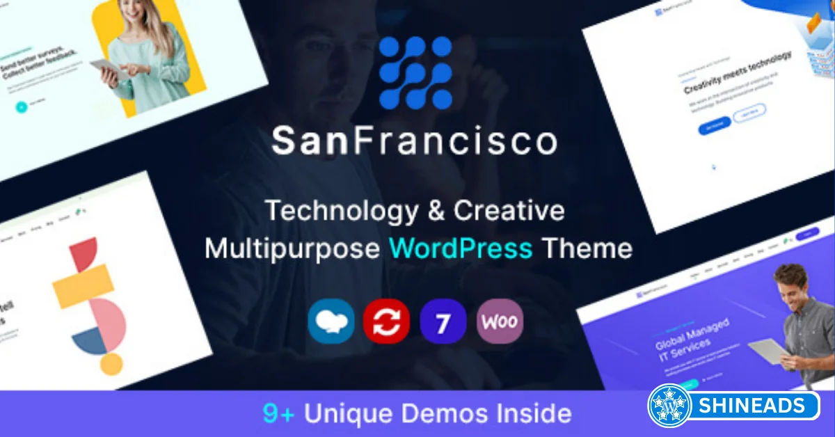 San Francisco Theme – IT Technology and Creative WordPress Theme Free Download v1.29