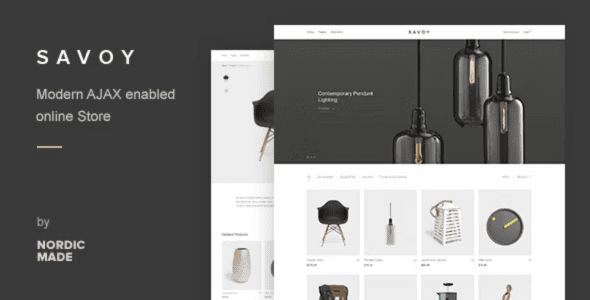 Savoy WooCommerce Theme Free Download v3.1.9