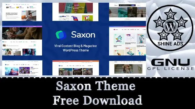 Saxon Theme Free Download v1.9.3