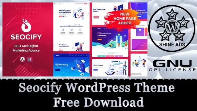Seocify WordPress Theme Free Download v3.8.2
