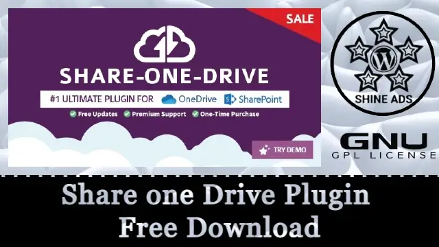 Share one Drive Plugin Free Download v3.7