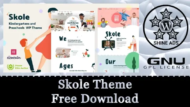Skole Theme Free Download v49.0