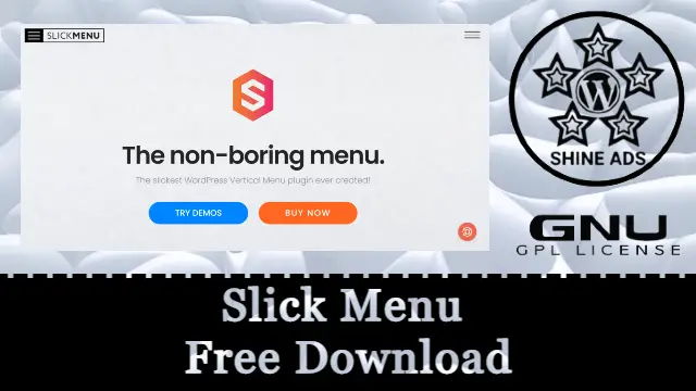 Slick Menu Free Download v1.5.6