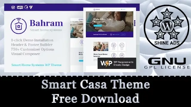 Smart Casa Theme Free Download v1.0.11