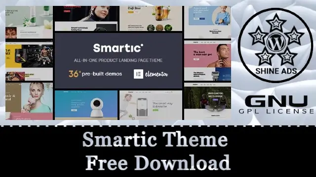 Smartic Theme Free Download v2.2.9