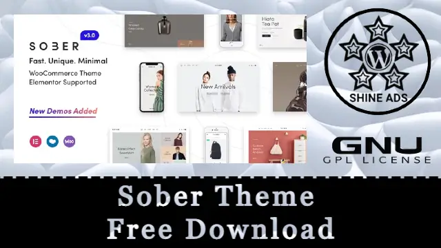 Sober Theme Free Download v3.6.4