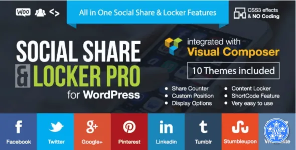 Social Share & Locker Pro Plugin Free Download v7.8