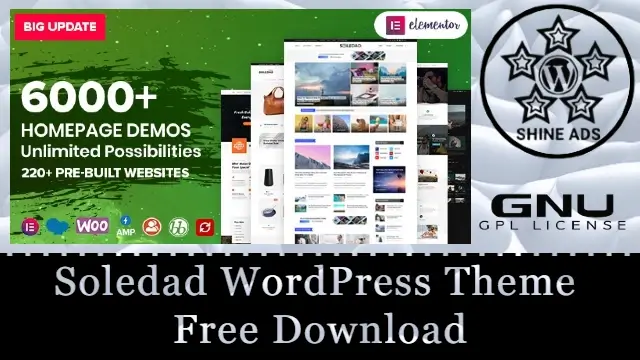 Soledad WordPress Theme Free Download v8.7.3