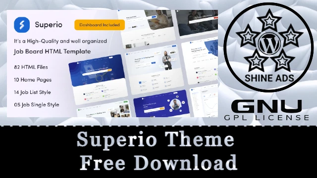 Superio Theme Free Download v1.3.35