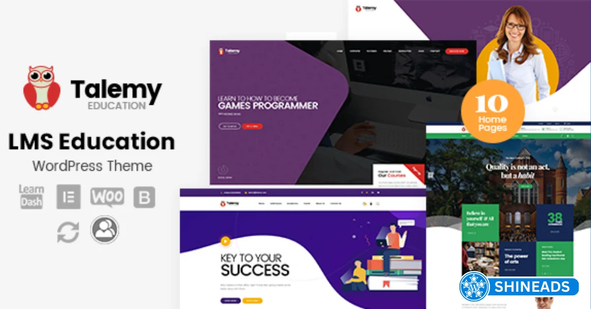 Talemy Theme – LMS Education WordPress Theme Free Download v1.2.28