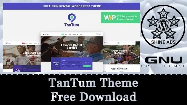 TanTum Theme Free Download v1.1.15