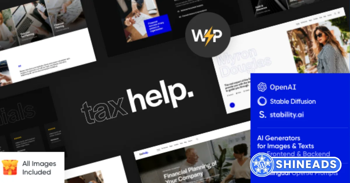 Tax Help Theme – Finance & Accounting Adviser Theme Free Download v2.22.0