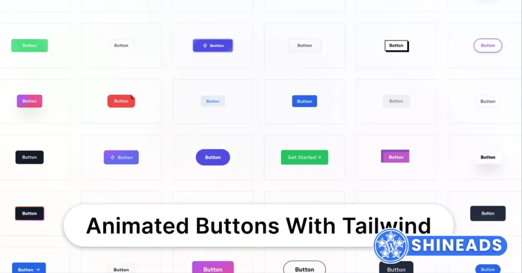TechButton - Tailwind CSS 3 Button HTML Template