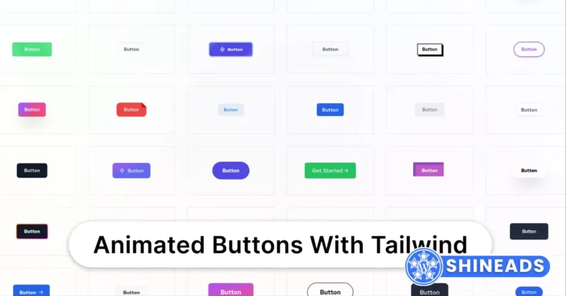 TechButton – Tailwind CSS 3 Button HTML Template Free Download v3.1