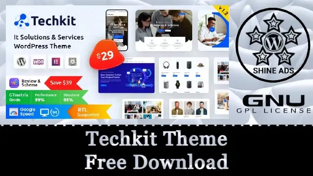Techkit Theme Free Download v2.5