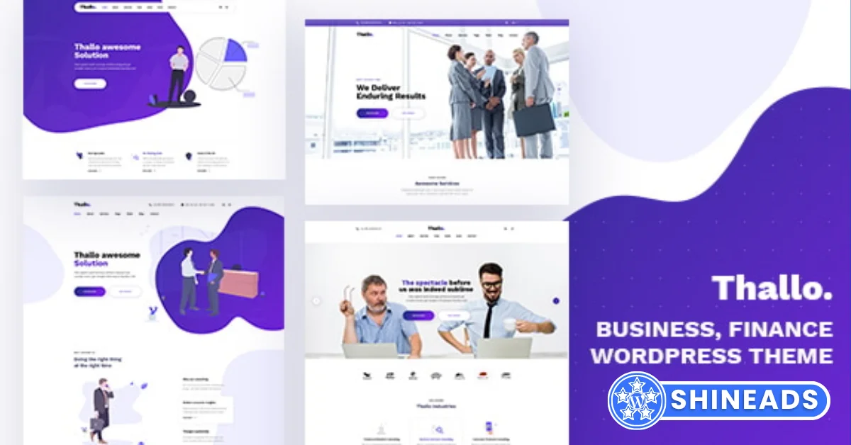 Thallo Theme – Consulting & Finance WordPress Website Free Download v1.1.9
