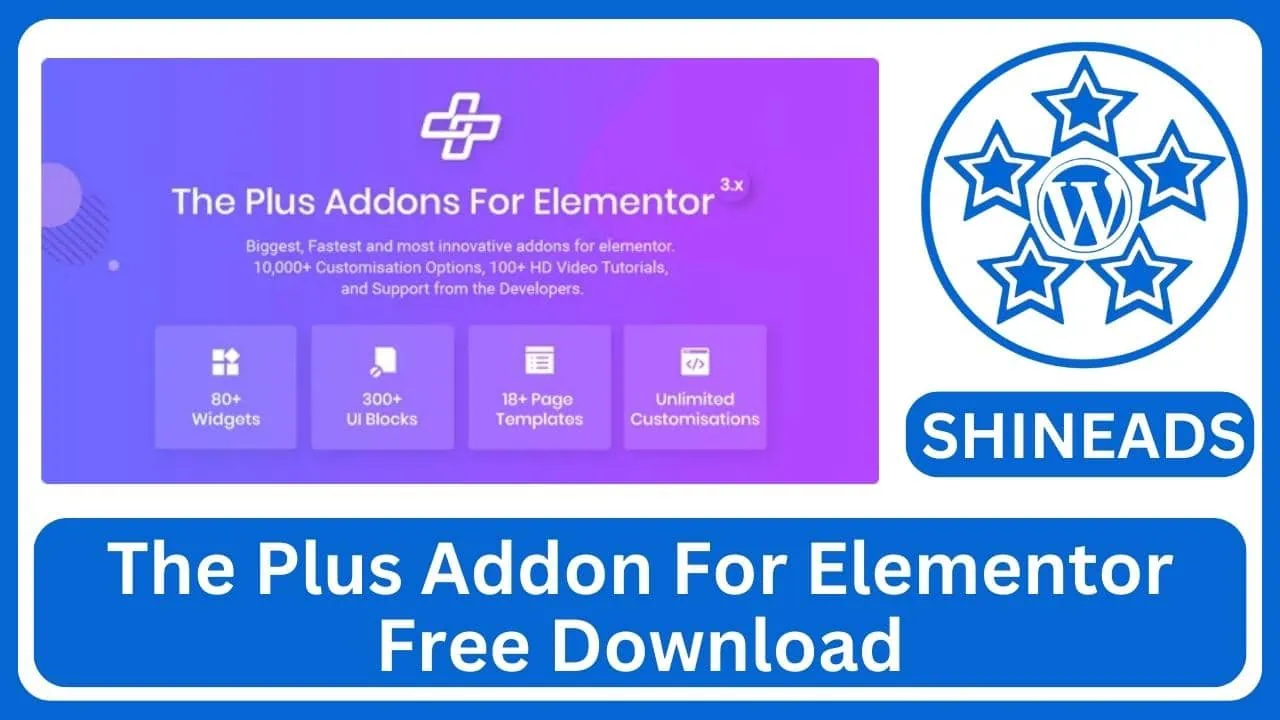 The Plus Addon For Elementor Free Download v6.4.13