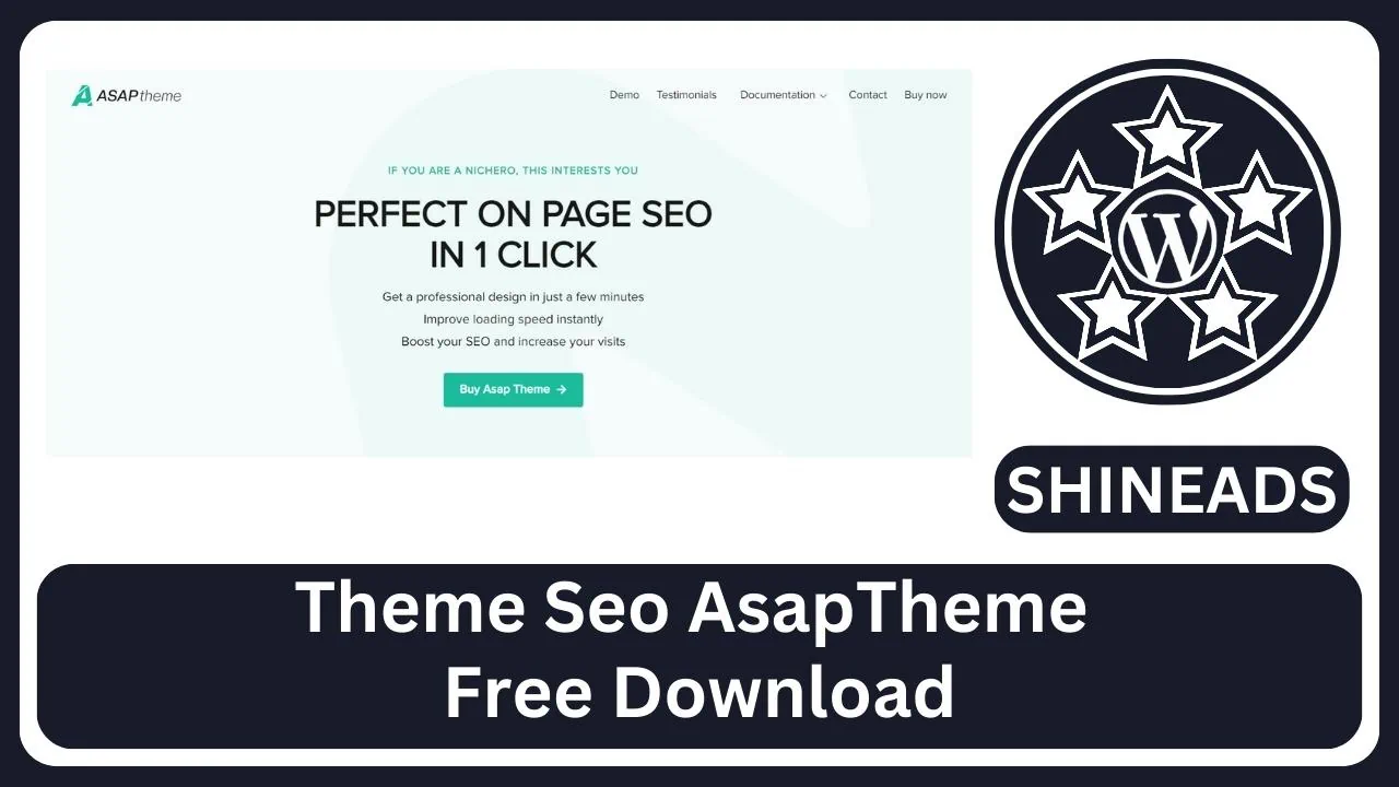 Theme Seo AsapTheme Free Download v3.5.0